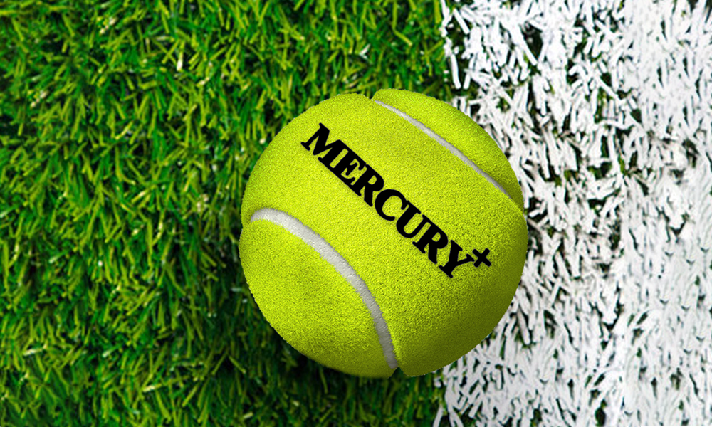 Mercury Green Tennis Ball